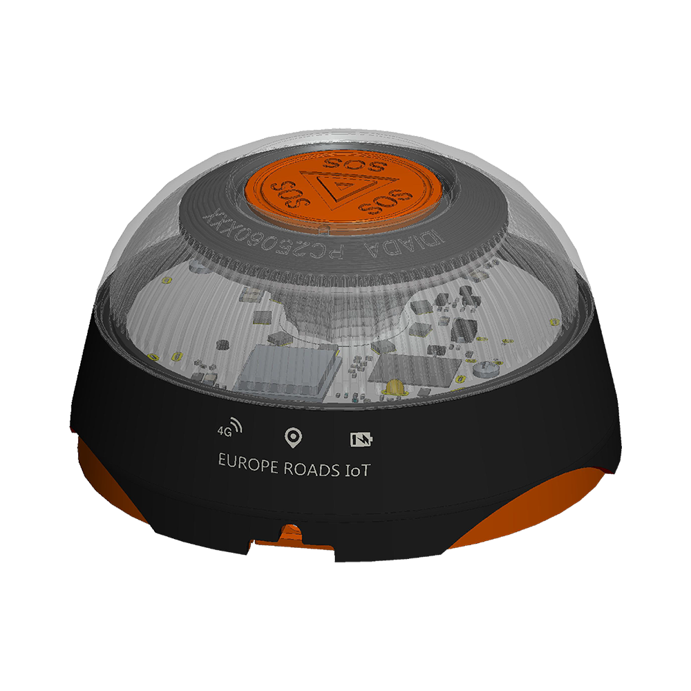 Luz de emergencia y de accidentes homologada por la DGT Jinlong OEM Solutions